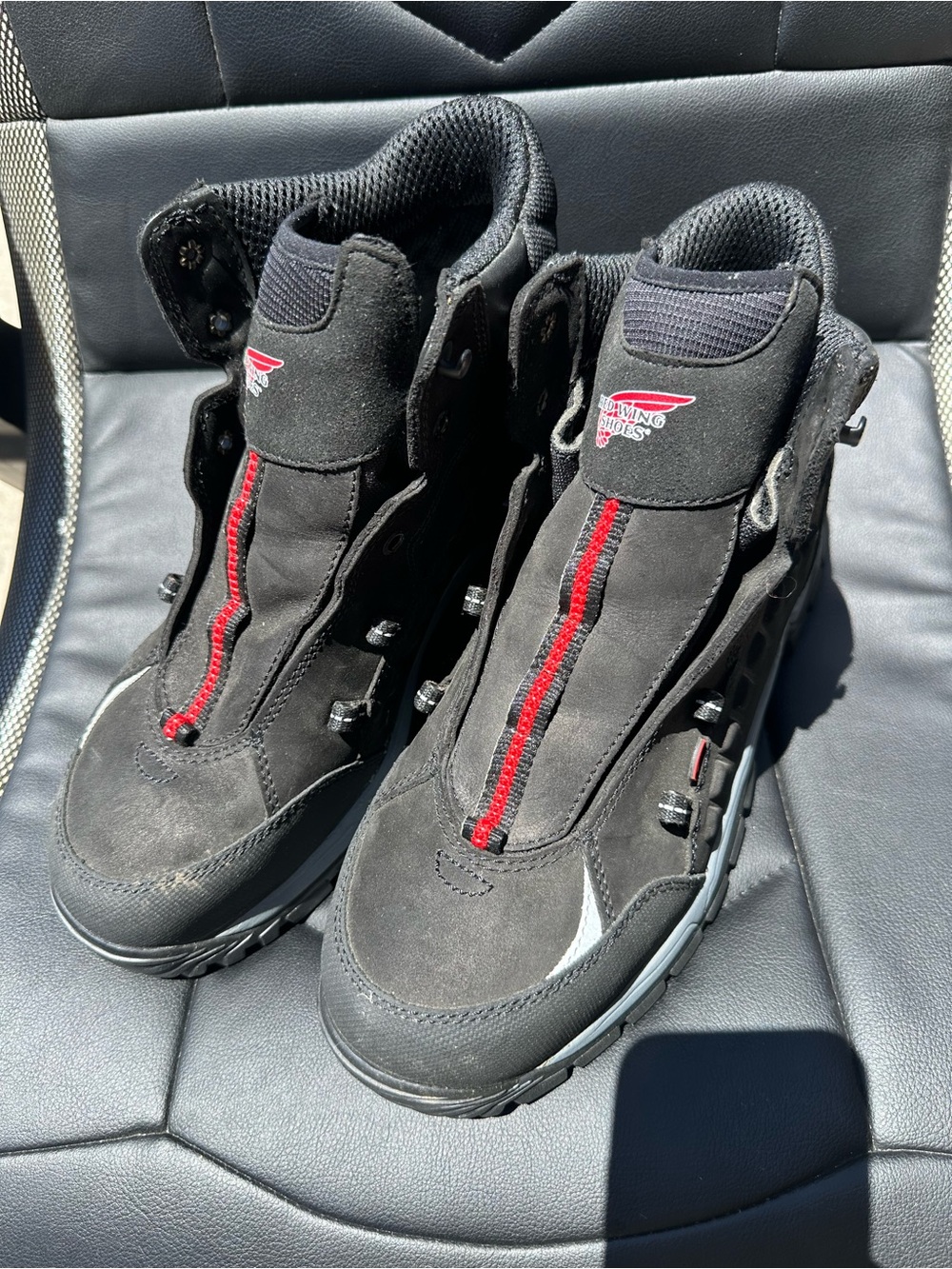 New Red Wing Shoes Men's Black Suede Boots